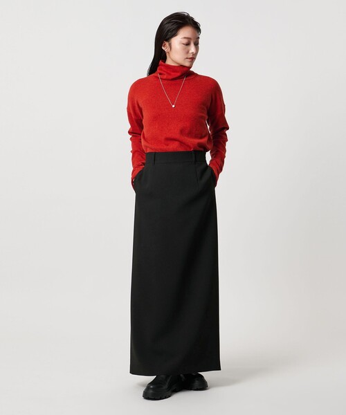 MARW UNITED ARROWS（マルゥ ユナイテッドアローズ）の「＜MARW UNITED ARROWS＞ベーシック スリット タイトスカート（スカート・レディース・ブラック/モカ・34/36/38）」の5枚目の写真