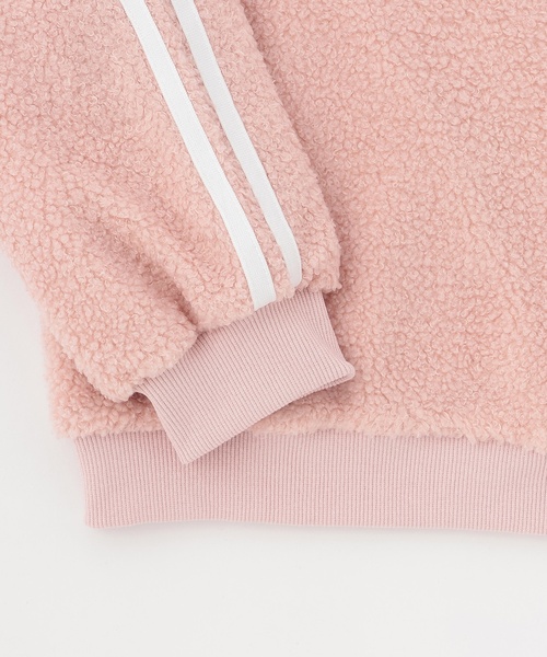 minimal（ミニマル）の「ボアプルオーバー（スウェット・キッズ・オフホワイト/パープル/チャコール/ピンク・130cm/140cm/120cm/100cm/110cm/90cm）」の8枚目の写真