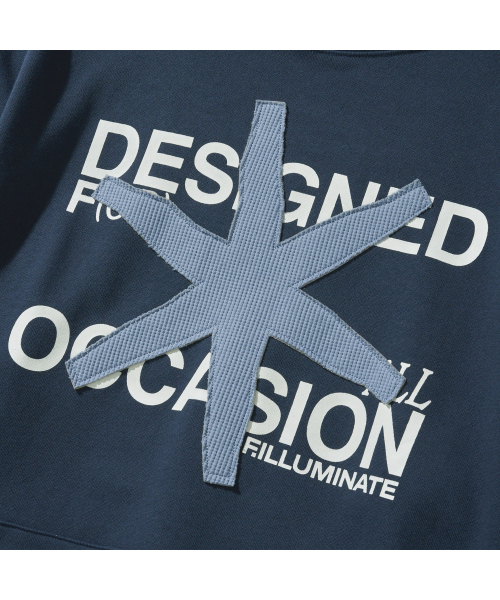 F.ILLUMINATE（フィルミネイト）の「DFAO アプリケフードパーカー-ネイビー（パーカー・レディース・その他・SMALL/MEDIUM/LARGE）」の9枚目の写真