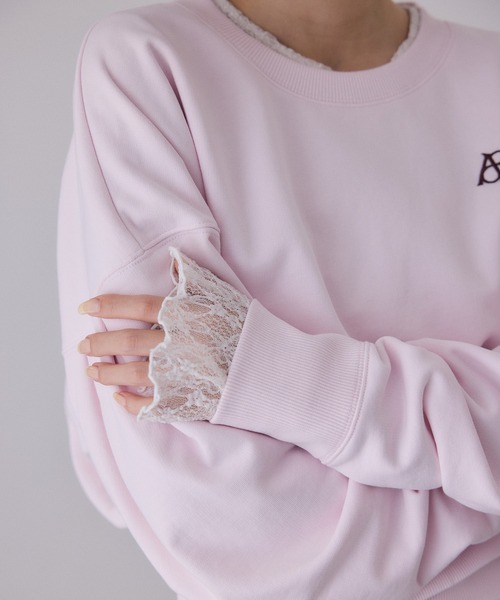 フレアスリーブレーストップス（Tシャツ/カットソー）｜ADAM ET ROPE