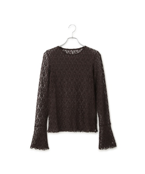 フレアスリーブレーストップス（Tシャツ/カットソー）｜ADAM ET ROPE