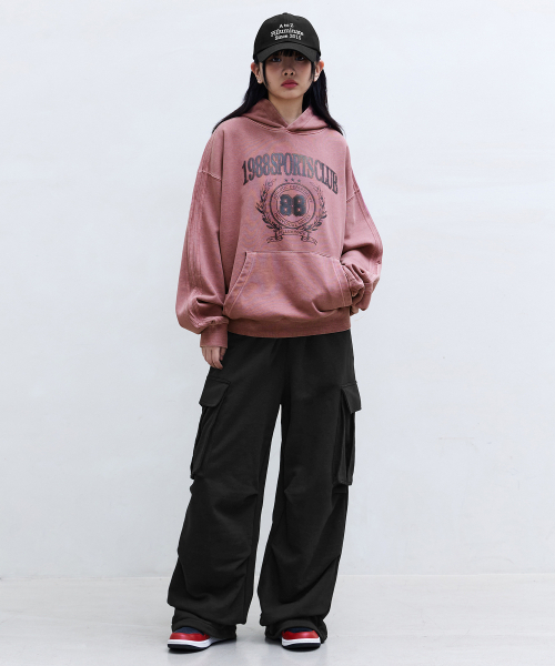 F.ILLUMINATE(フィルミネイト)の「イージーカーゴスウェットパンツ-ライトグレー(スウェットパンツ・レディース・その他・MEDIUM/LARGE/SMALL)」の8枚目の写真