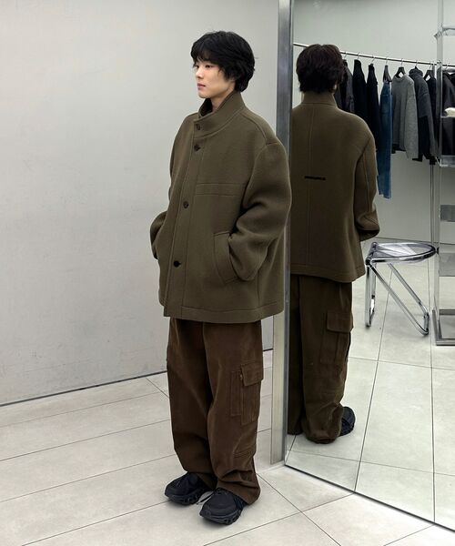INSILENCE(インサイロンス)の「ジブリングウールハーフコート ブラウン(チェスターコート・レディース・その他・SMALL/MEDIUM/LARGE)」の11枚目の写真