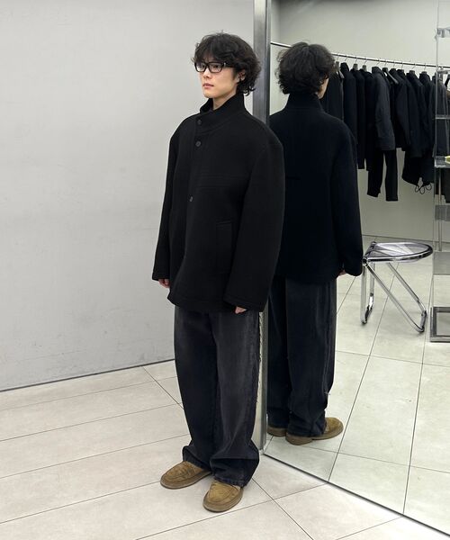 INSILENCE(インサイロンス)の「ジブリングウールハーフコート ブラウン(チェスターコート・レディース・その他・SMALL/MEDIUM/LARGE)」の14枚目の写真