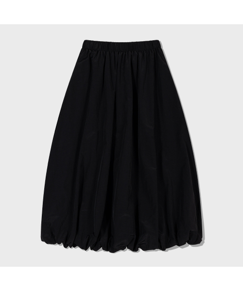 MOAA(モア)の「Balloon Hem Maxi Skirt (BLACK)(スカート・レディース・その他・SMALL/MEDIUM)」の4枚目の写真