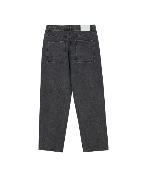 THE GREEN LAB（ザグリーンラボ）の「ルーズフィットダブルニワークデニムパンツ[ブラック]（デニムパンツ・メンズ・その他・FREE）」の12枚目の写真