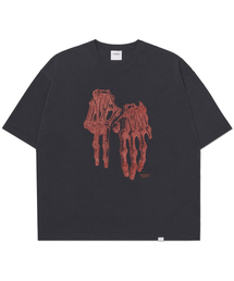 NOMANUAL | ROBOTIC HAND NM T-SHIRT - WASHED BLACK(Tシャツ/カットソー)