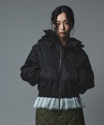 W:Huku(�t�[�N)�́yW:Huku / �i�C�����I�b�N�X�z�L���e�B���O MA-1 / Nylon Oxford Quilted MA-1(MA-1)