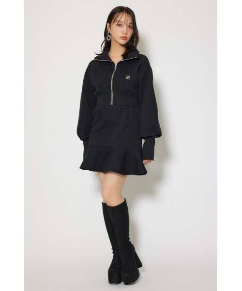 rienda（リエンダ）の「ティアードペプラムワンピース 秋服 冬服（ワンピース・レディース・ホワイト/ピンク/ブラック・FREE）」の18枚目の写真