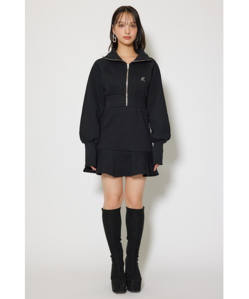 rienda（リエンダ）の「ティアードペプラムワンピース 秋服 冬服（ワンピース・レディース・ホワイト/ピンク/ブラック・FREE）」の20枚目の写真