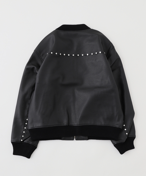 ジャケット・アウター AFB STUDDED BOMBER JACKET AFB STUDDED BOMBER JACKET