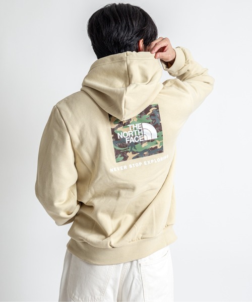 THE NORTH FACE(ザノースフェイス)の「【THE NORTH FACE/ザ・ノースフェイス】プルオーバー バックプリント パーカー 裏起毛(パーカー・メンズ・アイボリー/ホワイト・L/LL/M)」の18枚目の写真