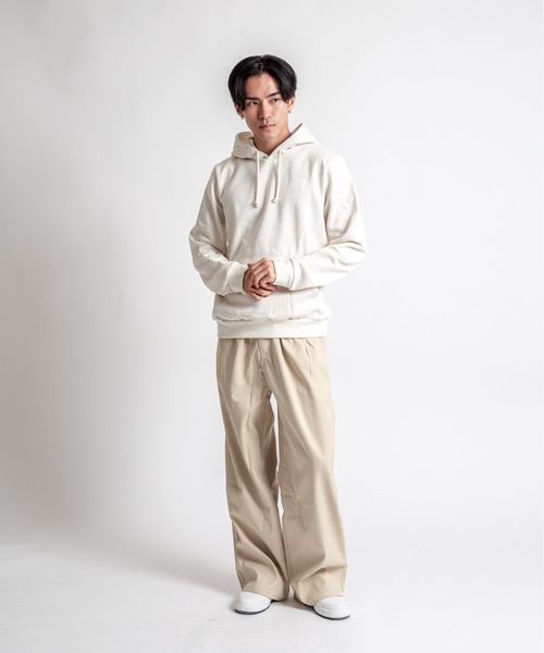 THE NORTH FACE(ザノースフェイス)の「【THE NORTH FACE/ザ・ノースフェイス】プルオーバー バックプリント パーカー 裏起毛(パーカー・メンズ・アイボリー/ホワイト・L/LL/M)」の11枚目の写真