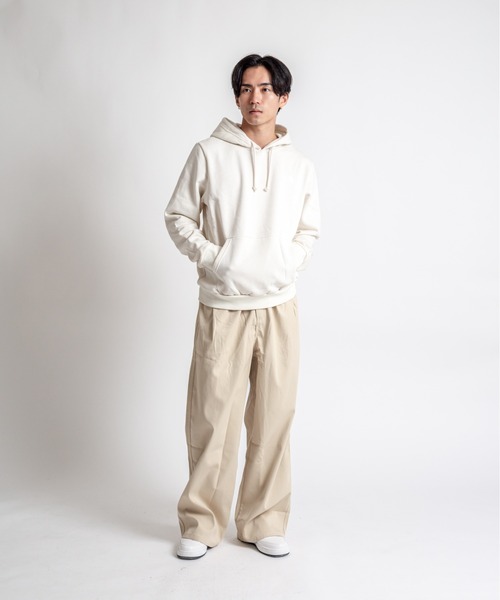 THE NORTH FACE(ザノースフェイス)の「【THE NORTH FACE/ザ・ノースフェイス】プルオーバー バックプリント パーカー 裏起毛(パーカー・メンズ・アイボリー/ホワイト・L/LL/M)」の13枚目の写真