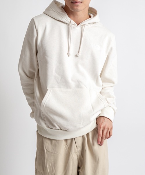 THE NORTH FACE(ザノースフェイス)の「【THE NORTH FACE/ザ・ノースフェイス】プルオーバー バックプリント パーカー 裏起毛(パーカー・メンズ・アイボリー/ホワイト・L/LL/M)」の9枚目の写真