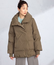 GALLORIA | ボリューム衿リブ袖中綿ジャケット(その他アウター)