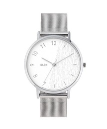 KLON（クローン）の「KLON CONNECTION HALFGRAIN LATTER -SILVER MESH- 38mm（アナログ腕時計）」