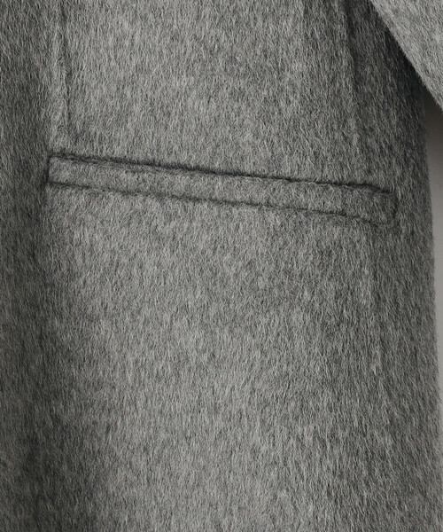 Bshop（ビショップ）の「eunoia | ラウンドカラー ロングコート WOMEN（その他アウター・レディース・グレー・ONE）」の10枚目の写真