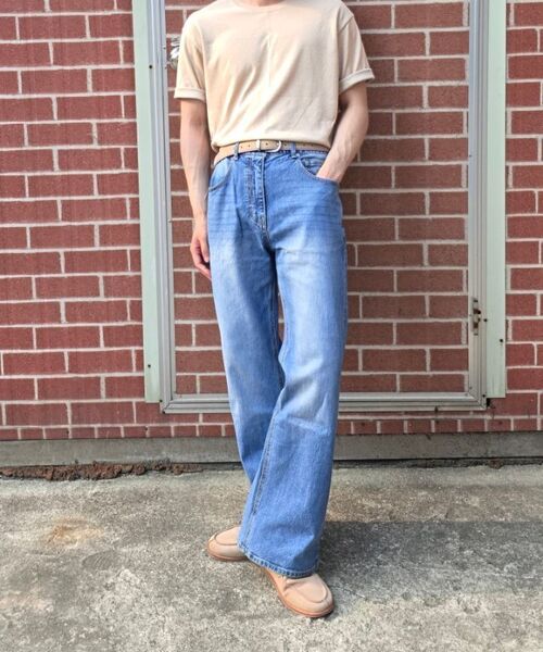 KICHUL(キチョル)の「Yk 0709 boot cut (medium blue)(デニムパンツ・メンズ・その他・X-SMALL/SMALL/MEDIUM/LARGE)」の5枚目の写真