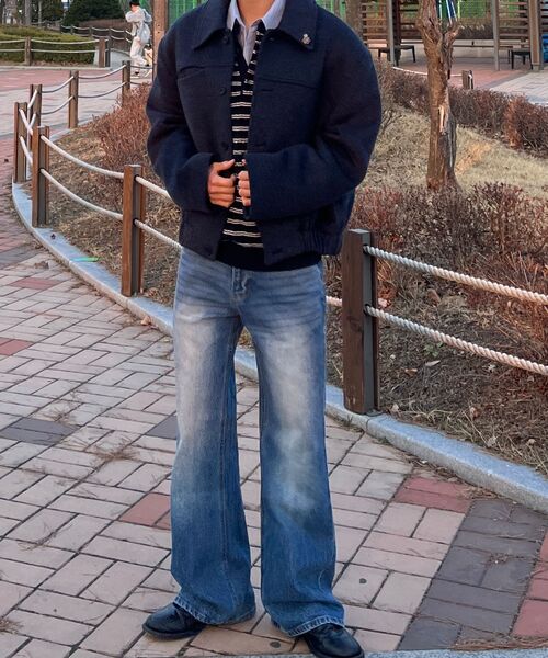 KICHUL(キチョル)の「Yk 0709 boot cut (medium blue)(デニムパンツ・メンズ・その他・X-SMALL/SMALL/MEDIUM/LARGE)」の20枚目の写真