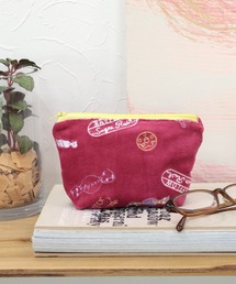 BFベロア刺繍ポーチ