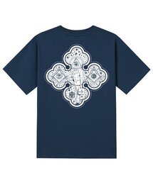 KTN0123 フリーメイソン 半袖Tシャツ - ネイビー