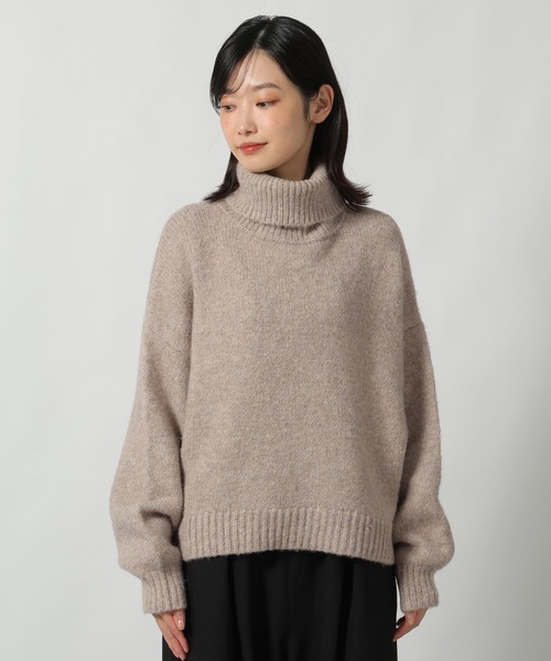 LAKOLE（ラコレ）の「タートルネックニットプルオーバー / 622320（ニット/セーター・レディース・レッド/チャコール/ベージュ・FREE）」の11枚目の写真