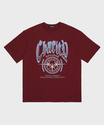 SPチャリティ半袖Tシャツバーガンディ