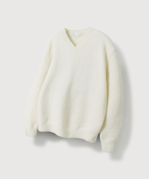 MOOD INSIDE（ムードインサイド）の「モエンウールVネックニット_Ivory（ニット/セーター）」
