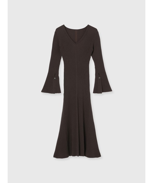 セミマーメイドニットワンピース（ワンピース）｜anuans（アニュアンス