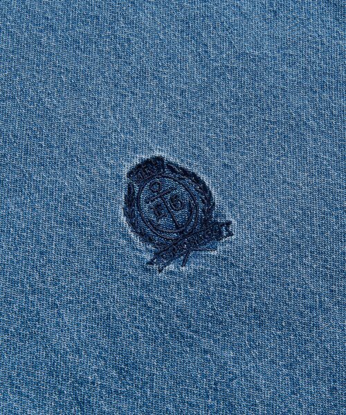 ESPIONAGE(エスピオナジ)の「Crest Denim S/S Over Shirt Washed Indigo(シャツ/ブラウス・レディース・その他・LARGE/MEDIUM/X-LARGE)」の7枚目の写真