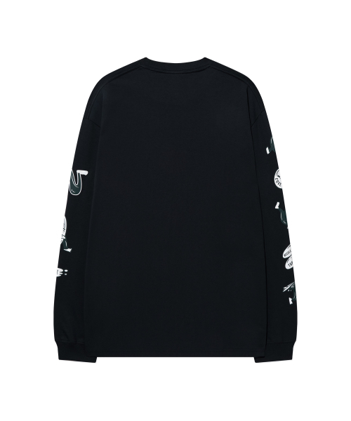 COVERNAT（カバーナット）の「ウェーブグラフィックロングスリーブダークネイビー（Tシャツ/カットソー・レディース・その他・SMALL/MEDIUM/LARGE/X-LARGE）」の3枚目の写真