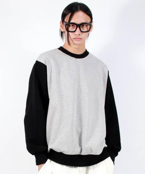 DEMARC（ドゥマーク）の「M カラーブロックルーズフィットスウェットグレー（スウェット・メンズ・その他・MEDIUM/LARGE）」の5枚目の写真