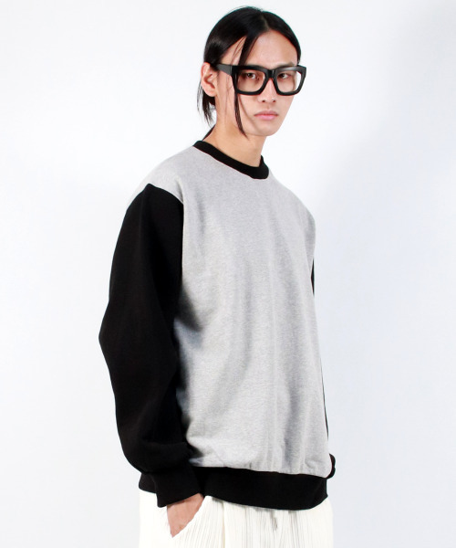 DEMARC（ドゥマーク）の「M カラーブロックルーズフィットスウェットグレー（スウェット・メンズ・その他・MEDIUM/LARGE）」の7枚目の写真