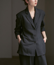 Noble | 《NOBLE別注》MIRKO BERTOLA/ミルコベルトラ ストライプシャツジャケット(シャツ/ブラウス)