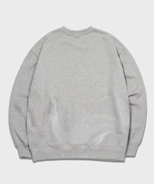 CAMEL WORK(キャメルワーク)の「CCC ハンドプリンティングスウェットシャツ(グレー)(スウェット・メンズ・その他・MEDIUM/LARGE/X-LARGE)」の3枚目の写真