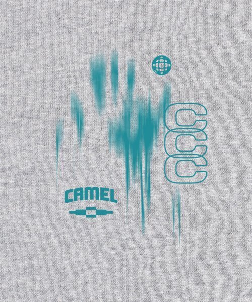 CAMEL WORK(キャメルワーク)の「CCC ハンドプリンティングスウェットシャツ(グレー)(スウェット・メンズ・その他・MEDIUM/LARGE/X-LARGE)」の4枚目の写真