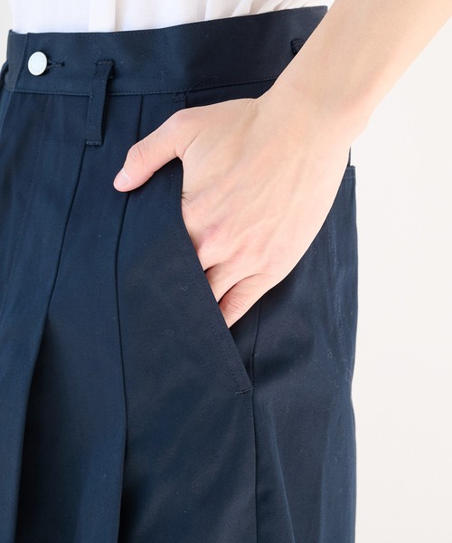 SHINYAKOZUKA（シンヤコヅカ）の「【SHINYAKOZUKA/シンヤコズカ】別注 UPCYCLED BAGGY 2（その他パンツ・メンズ・ブラック/ダークグリーン・M/XS/S）」の9枚目の写真