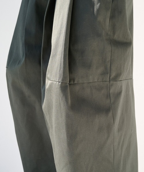 SHINYAKOZUKA（シンヤコヅカ）の「【SHINYAKOZUKA/シンヤコズカ】別注 UPCYCLED BAGGY 2（その他パンツ・メンズ・ブラック/ダークグリーン・M/XS/S）」の16枚目の写真