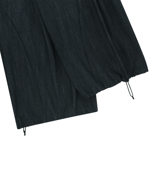 ENDOOR(エンドア)の「Curved Volume washed shorts (indigo blue)(その他パンツ・メンズ・インディゴブルー・1/2/3)」の3枚目の写真