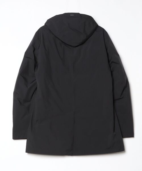 HERNO(ヘルノ)の「HERNO 2 LAYER PROMETEO DOWN BALMACAAN COAT ヘルノ 2レイヤー プロメテオ ダウン ステンカラーコート(ダウンジャケット/コート・メンズ・ブラック・50/48/52/46)」の18枚目の写真