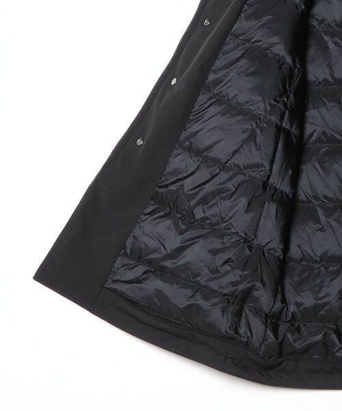HERNO(ヘルノ)の「HERNO 2 LAYER PROMETEO DOWN BALMACAAN COAT ヘルノ 2レイヤー プロメテオ ダウン ステンカラーコート(ダウンジャケット/コート・メンズ・ブラック・50/48/52/46)」の2枚目の写真