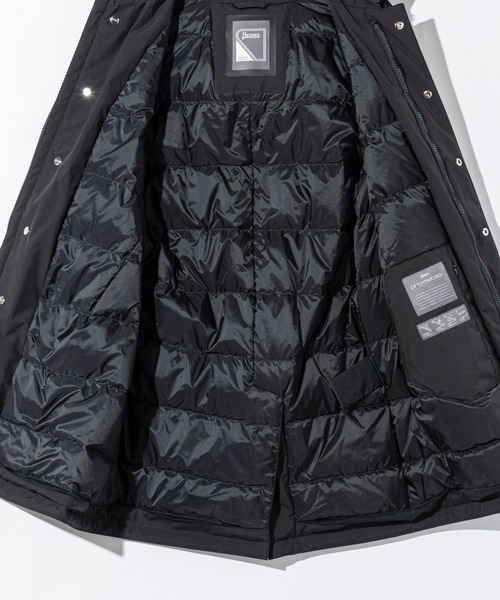 HERNO(ヘルノ)の「HERNO 2 LAYER PROMETEO DOWN BALMACAAN COAT ヘルノ 2レイヤー プロメテオ ダウン ステンカラーコート(ダウンジャケット/コート・メンズ・ブラック・50/48/52/46)」の14枚目の写真