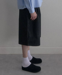 HUKE（ヒューク）の「スケートベルトバミューダパンツ(ブラック)（その他パンツ）」