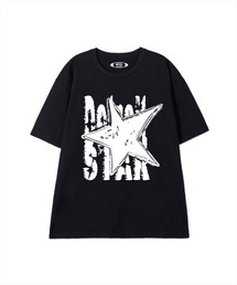ディトロイトスター 半袖Tシャツ ブラック