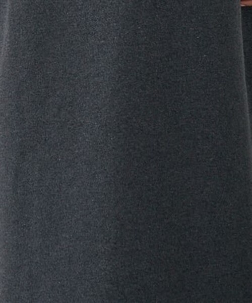 abahouse mavie（アバハウスマヴィ）の「【体型カバー】ノーカラーロングコート/冬服/長袖/フォーマル/セミオケ/ウール混（ノーカラーコート・レディース・チャコールグレー/ブラック・38/36）」の22枚目の写真