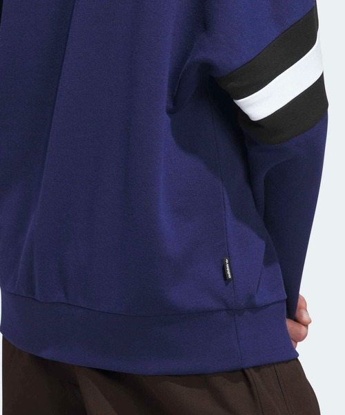 adidas（アディダス）の「スケートボード ビンテージ風 クルーネック スウェットシャツ / トレーナー / アディダスオリジナルス adidas Originals（スウェット・メンズ・ブルー・3XL/X-LARGE/LARGE/XX-LARGE/X-SMALL/SMALL/MEDIUM）」の8枚目の写真