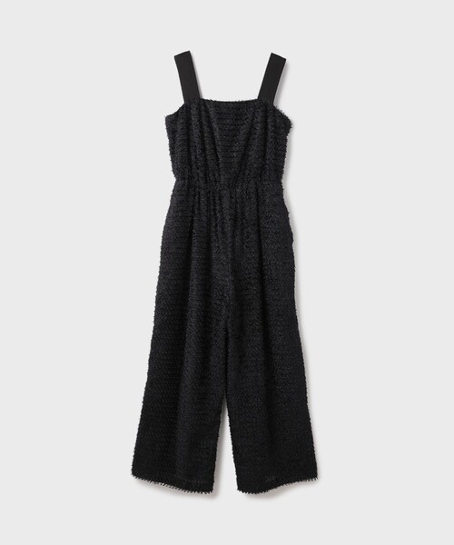 GRACE CONTINENTAL(グレースコンチネンタル)の「カットジャガードサロペット(サロペット/オーバーオール・レディース・ブラック・38/36)」の17枚目の写真