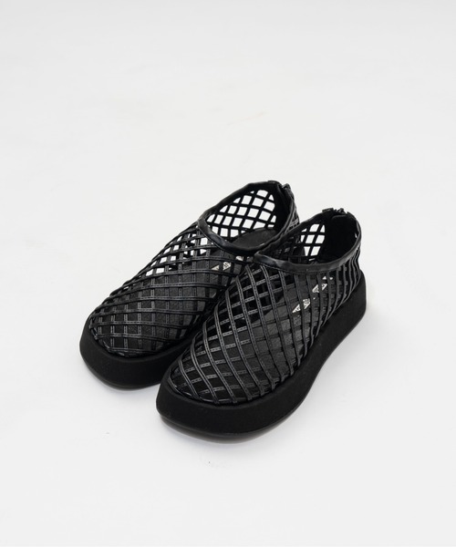 PRANK PROJECT(プランクプロジェクト)の「【2026Spring Pre-Order】プラットフォームメッシュシューズ / Platform Mesh Shoes(その他シューズ・レディース・アイボリー/ブラック・36/37/38)」の6枚目の写真