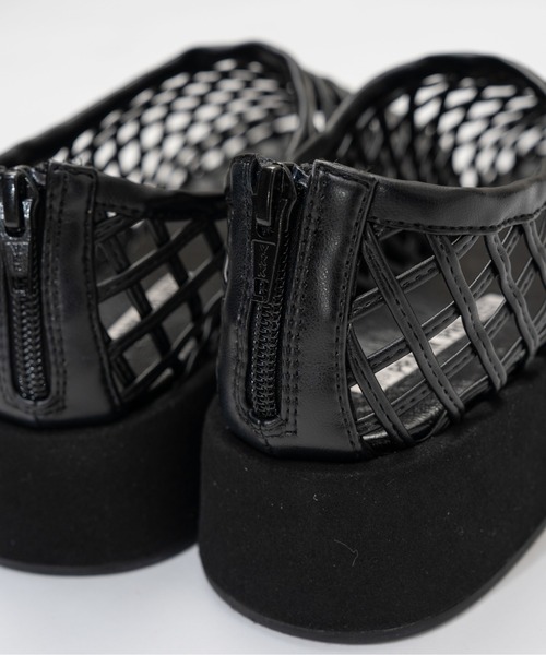 PRANK PROJECT(プランクプロジェクト)の「【2026Spring Pre-Order】プラットフォームメッシュシューズ / Platform Mesh Shoes(その他シューズ・レディース・アイボリー/ブラック・36/37/38)」の11枚目の写真